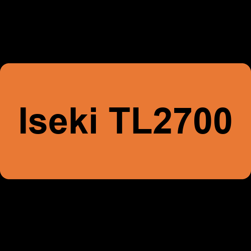 Iseki TL2700